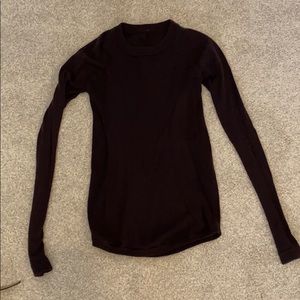 Dark Maroon Lululemon Top